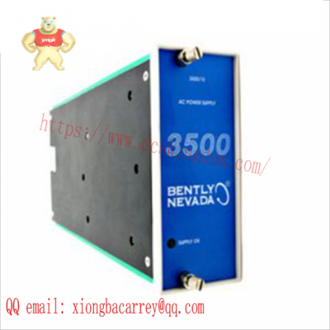 Bently Nevada 3500/15 AC Power Supply Module 106M1079-01, Precision Engineered for Industrial Control Solutions