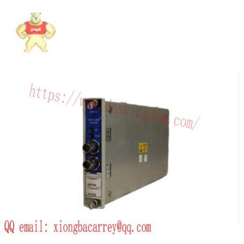 Bently Nevada 3500/25 Enhanced Keyphasor Module 125792-01C - Precision Monitoring & Analysis for Industrial Control Systems