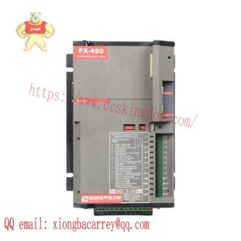 Emerson + DeltaV FX490 Servo Driver