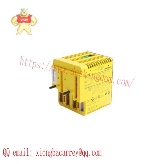 emerson_deltav_kj2201x1-ba1_12p3162c092_logic_solver.jpg Emerson DeltaV KJ2201X1-BA1 12P3162C092 Logic Solver - Industrial Automation Control Module