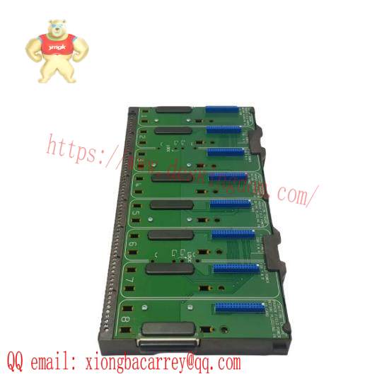 emerson_deltav_kj4001x1be1_8_wide_i_o_carrier_1.jpg Emerson DeltaV KJ4001X1BE1 8 Wide I/O Carrier, Industrial Control Module