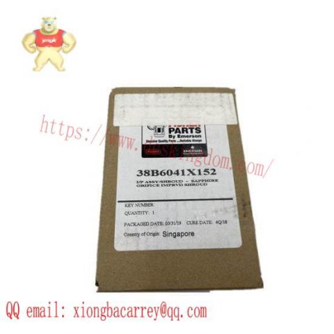 EMERSON Fisher 38B6041X152 Controller - Precision Control Module for Industrial Automation