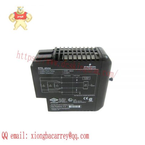 Emerson KJ3002X1-BA1 | 12P0680X132 | VE4003S2B2 | Analog Input Module