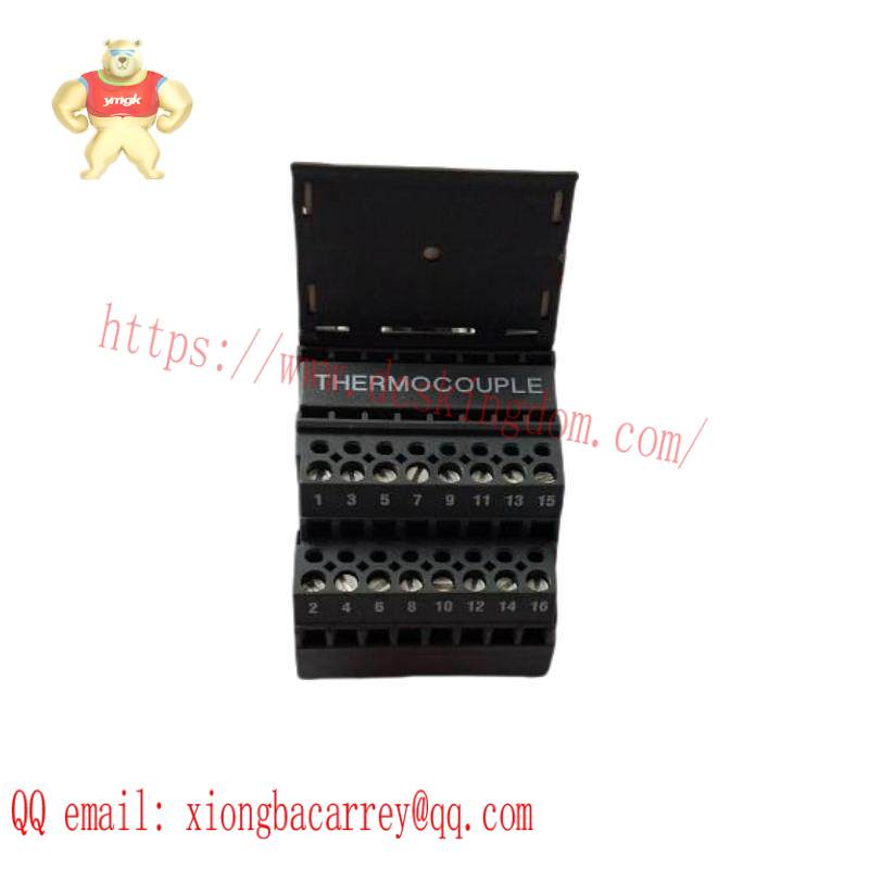 emerson_kj4001x1-cg1_12p1812x042_thermocouple_terminal_block.jpg EMERSON KJ4001X1-CG1: Advanced Thermocouple Terminal Block for Industrial Automation