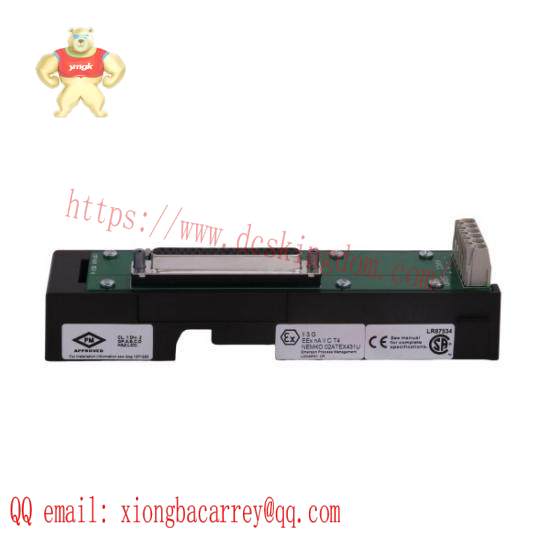 emerson_kj4010x1-bg1_12p0830x062_localbus_right_extender.jpg Emerson KJ4010X1-BG1 | Localbus Right Extender, Compact PLC Module for Industrial Automation