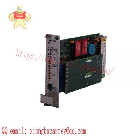 Emerson MMS6312 Dual Channel Rotational Speed Monitor - Precision Control for Industrial Applications