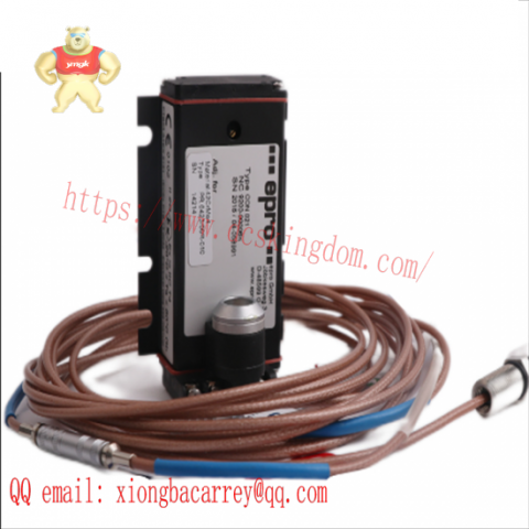 EMERSON PR6426/010-130 CON021: High-Precision Current Signal Converter for Industrial Automation