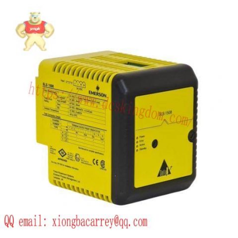 EMERSON SLS1508 KJ2201X1-BA1 12P3162X122 DeltaV SIS Smart Logic Solver - Advanced Process Control Solution