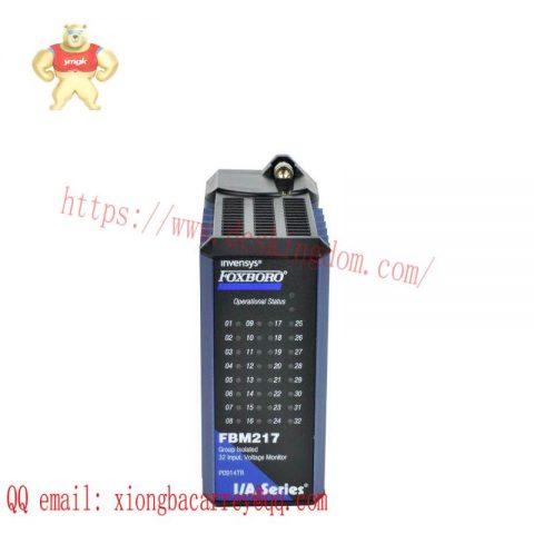 Foxboro FBM217: 32-Channel Isolated Input Module for Industrial Control