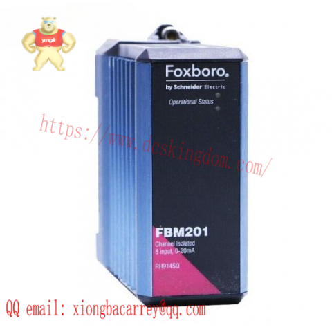 Foxboro FBM201 RH914SQ - Channel Isolated 8 Input Control Module
