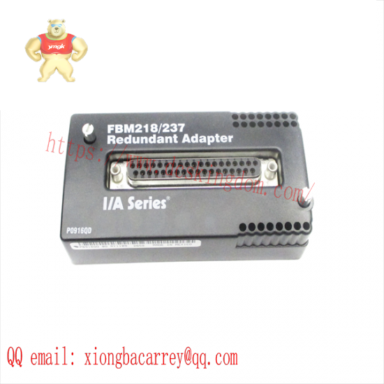 foxboro_fbm218_237_p0916qd_redundant_adapter.png FOXBORO FBM218/237 P0916QD Redundant Adapter: Industrial Control Module