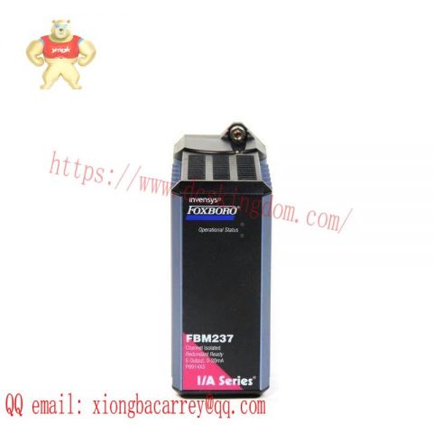 FOXBORO FBM237 P0914XS: Advanced Channel Isolated Output Interface Module for Industrial Automation