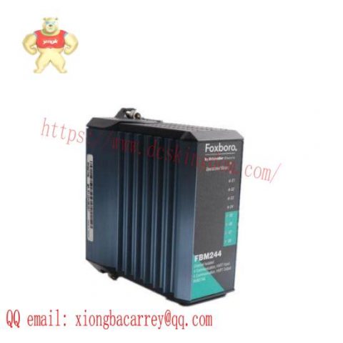 Foxboro FBM244 RH927AK: Advanced HART 4 Input Module for Industrial Automation