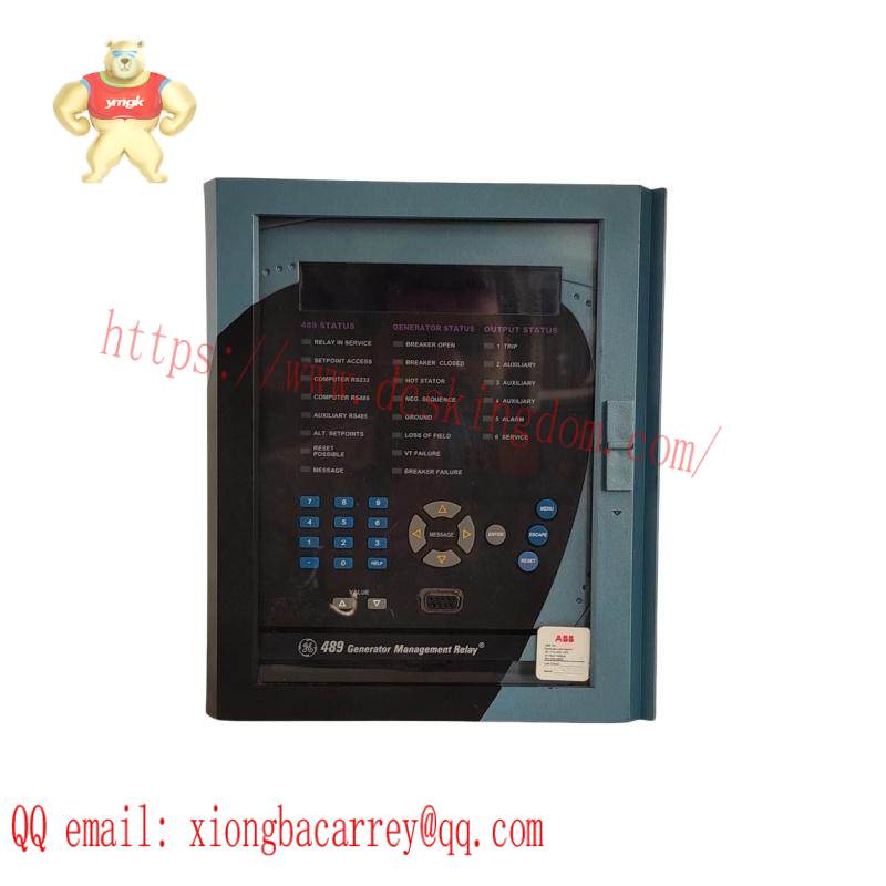 ge_489-p1-hi-a20-e-h_generator_management_relay.jpg GE 489-P1-HI-A20-E-H | Generator Management Relay, Industrial Control Solutions