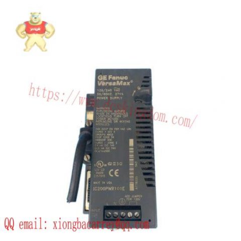 GE Fanuc IC200PER101E - Advanced Power Supply Module for Industrial Control Systems