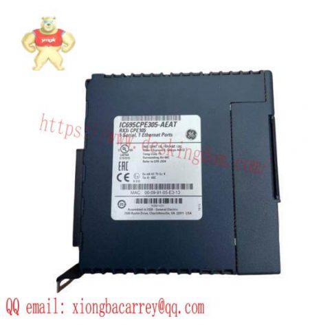 GE FANUC IC695CPE305 CPU - Industrial Control Module, 200 Characters or Less