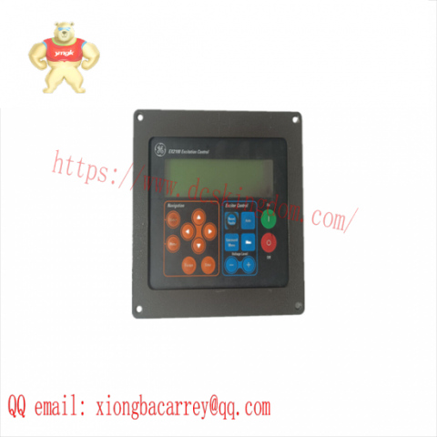 GE FANUC IC752-SPL013BB Excitation Control Panel