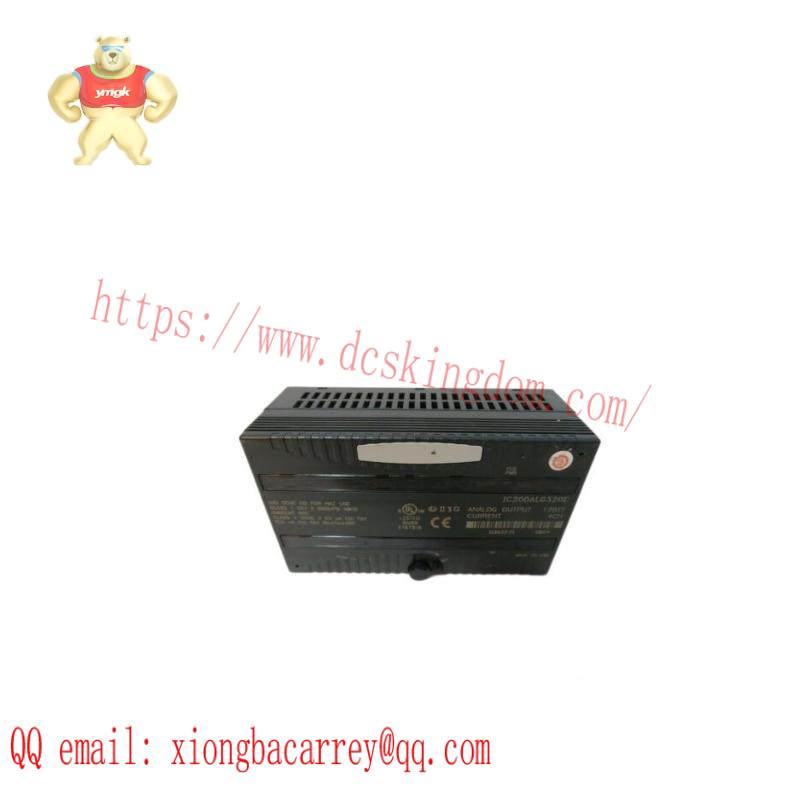 ge_ic200alg320e_analog_output_versamax_micro_controller_control_module_plc.jpg GE IC200ALG320E: High-Performance Analog Output VersaMax Micro Controller Control Module for Industrial Automation