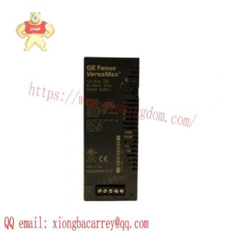 GE IC200PWR101B: Precision Power Supply for Industrial Automation