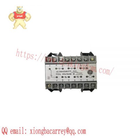 GE IC3603A177 Relay Module: Precision Control in Turbine Systems