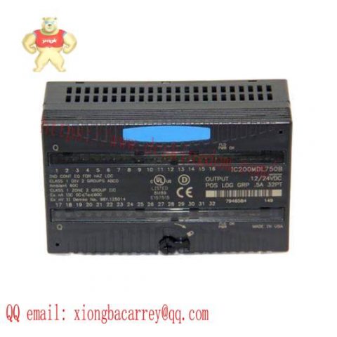 General Electric IC200MDL750E32PT Discrete Output Module - Industrial Automation Solution