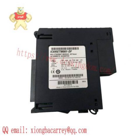 General Electric IC695ETM001DF Ethernet Interface Module - High-Speed Networking Solution