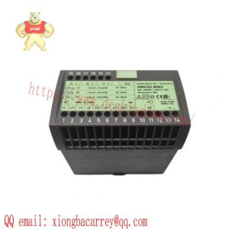 GMC SINEAX M563 Analog Output Module, Industrial Control Solutions