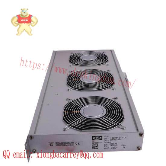 hima_k9203a_himatrix_k_9203a_rack_fan_2.jpg Hima K9203A | Himatrix K 9203A | Rack Fan Module, Industrial Control Systems