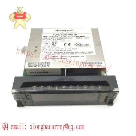 Honeywell 900B01-0101 HC900 4-Point Analog Output Module