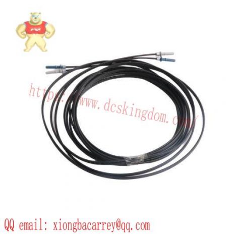 ABB HP-HP/AA-7676-91-0050 POF Fiber Optic Cable, 5 Meter, Duplex