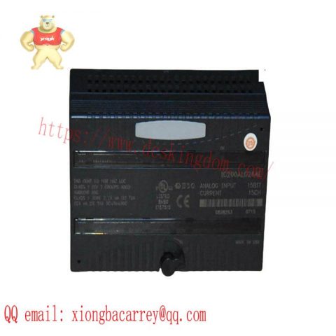 GE IC200ALG264E Current Analog Input Module - Advanced Control Solution