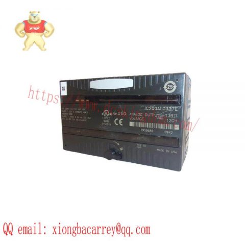 GE Fanuc IC200ALG327: High-Precision Analog Output Module