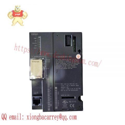 GE's VersaMax Ethernet Network Interface Unit - IC200EBI001: Industrial Automation Excellence