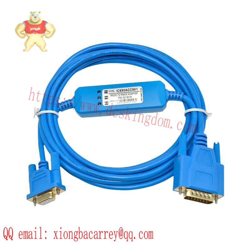 ic690acc901_ge_direct_replacement_cable.jpg GE IC690ACC901 - Direct Replacement Cable for PLC Systems, Industrial Automation Solutions