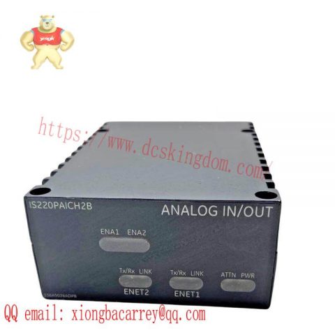 GE IS220PAICH2B: High-Performance Analog Input/Output Module with 200mA