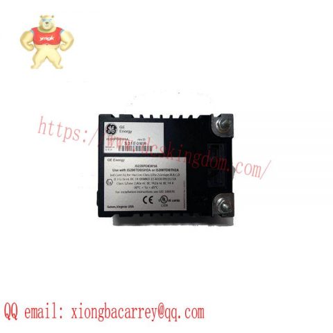 GE IS220PDIOH1A REV D: High-Performance PLC Boards & Turbine Control Solutions
