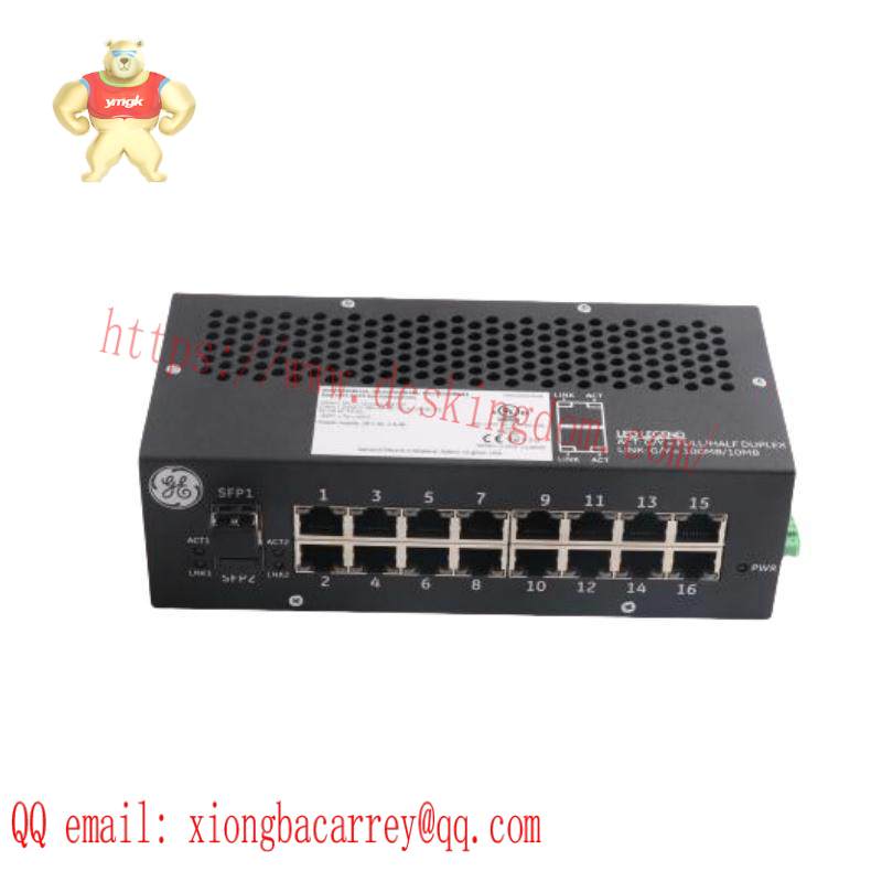 is420eswah1a_ge_mark_vie_network_switch.jpg GE IS420ESWAH1A: Mark VIe Series Industrial Network Switch, Advanced Control Solutions