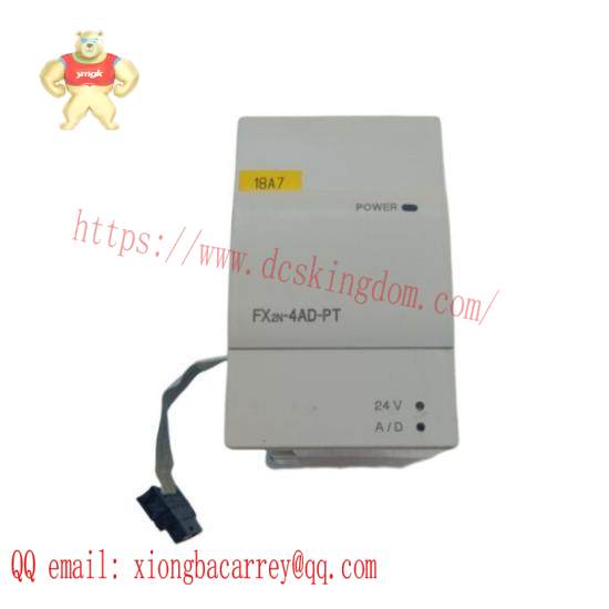 mitsubishi_fx2n-4ad-pt_programmable_logic_controller.jpg Mitsubishi FX2N-4AD-PT Programmable Logic Controller - Advanced Analog Input Module