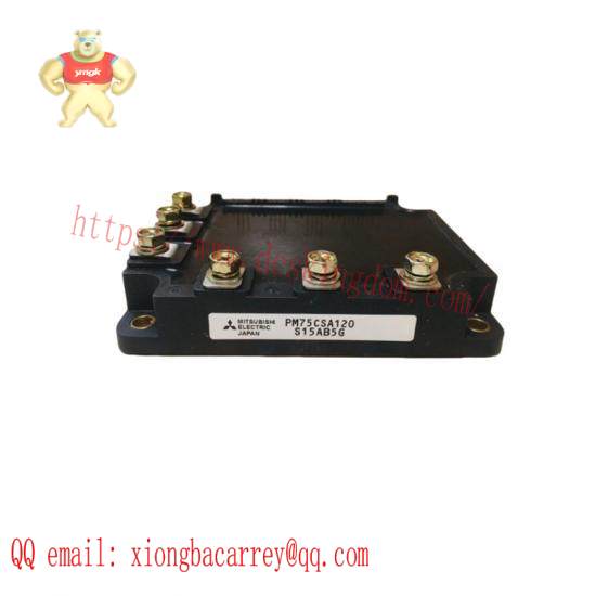 mitsubishi_pm75csa120.jpg Mitsubishi PM75CSA120 Programmable Logic Controller, Industrial Automation Module