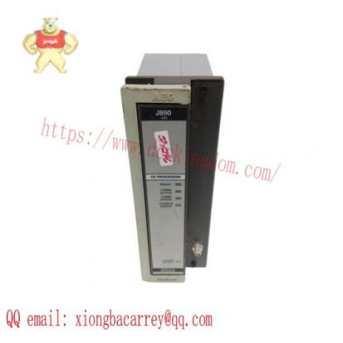 Modicon AS-J890-101 Remote I/O Processor Module, designed for industrial automation applications