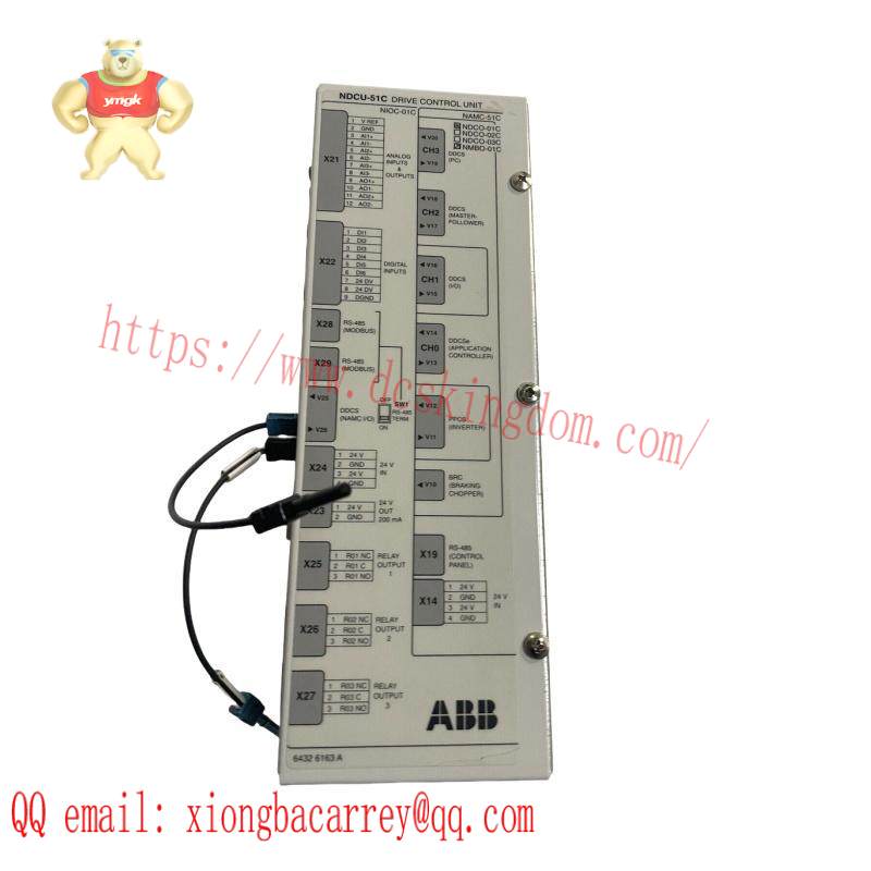 ndcu-51c_abb_drive_control_uni.jpg ABB NDCU-51C: Advanced Drive Control Uninterruptible Power Supply, for Industrial Automation Solutions