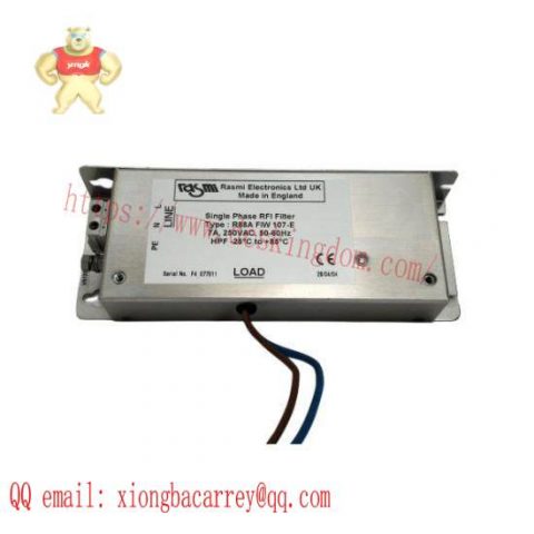 OMRON R88A FIW 107-E RFI FILTER