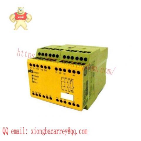 PILZ 680003 4869L4 - Compact Safety Relay Module for Industrial Automation