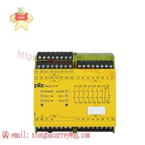 PILZ Safety Relay 777080 - 24VAC 24VDC, Advanced Safety Control Module