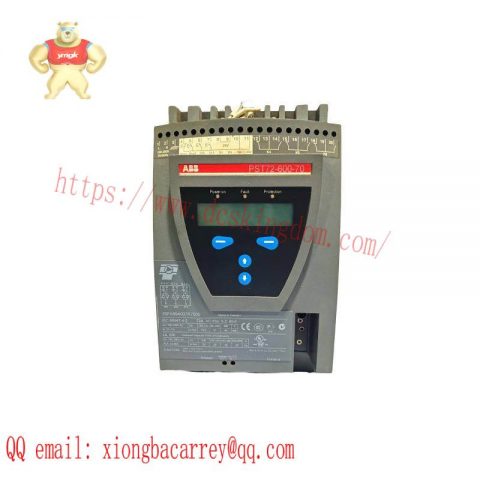 ABB PST72-600-70 Soft Starter: Reliable Power Management for Industrial Applications