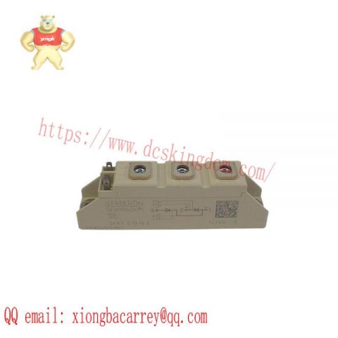 Semikron SKKT106/16E Diode Module - High-Power Rectifier Solution for Industrial Control Systems