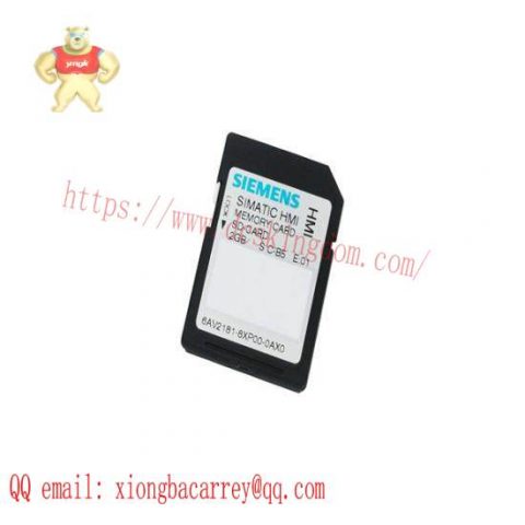 Siemens 6AV2181-8XP00-0AX0: Industrial Memory Card for HMI Applications