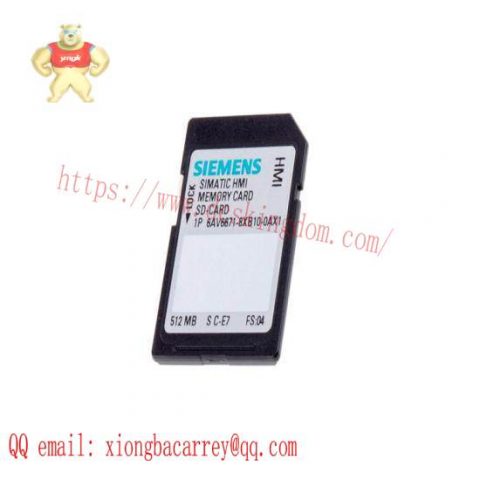 SIEMENS 6AV6671-8XB10-0AX1: SD Memory Card for Industrial Control Systems