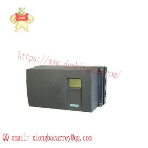 Siemens SMART Electropneumatic Positioner, 6DR5210-0EG00-0AA0
