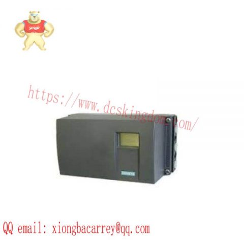 SIEMENS 6DR5210-0EN00-0AA0 Electropneumatic Positioner for Pneumatic Linear Control Systems